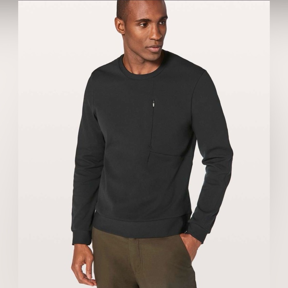 lululemon athletica Charcoal Long Sleeve Tee